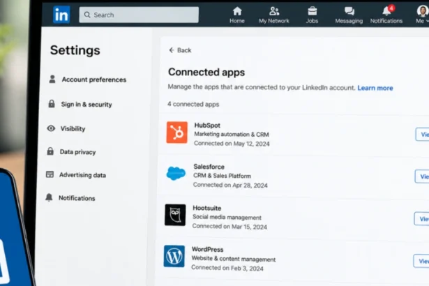 LinkedIn- Connected- Apps