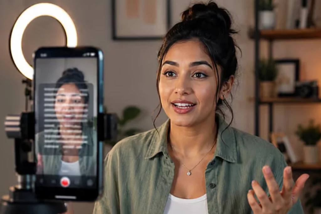 instagram- teleprompter